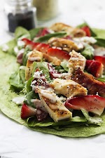 Strawberry Chicken Bacon &amp; Spinach Wraps with Poppyseed Dressing was pinched from <a href="https://www.lecremedelacrumb.com/strawberry-chicken-bacon-spinach-wraps-poppyseed-dressing/" target="_blank" rel="noopener">www.lecremedelacrumb.com.</a>