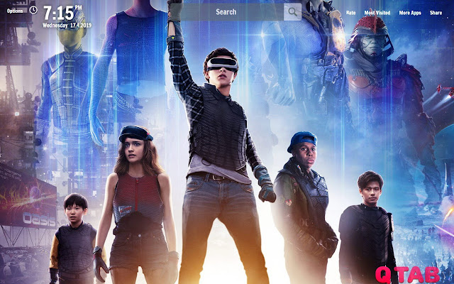 Ready Player One New Tab Wallpapers