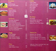 Cafe Durga menu 3