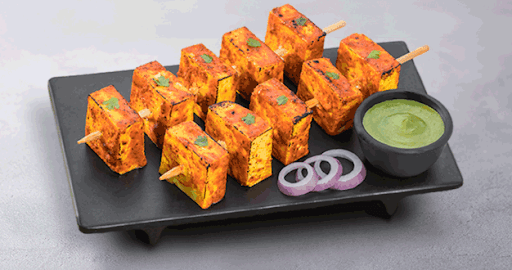 Tandoori Grilled Paneer Tikka [10 Pcs]