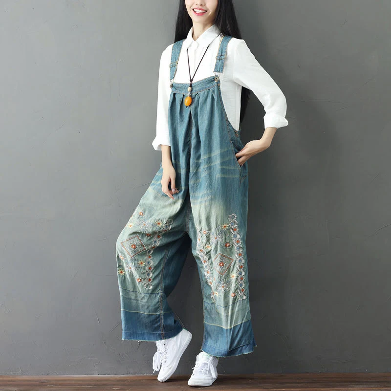 Title 2, Pantaloni Ampi Donna Taglie Forti Jeans a Gamba...