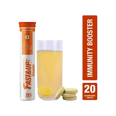 FAST&UP CHARGE FIZZY ORANGE BLAST EFFERVESCENT TAB 20'S