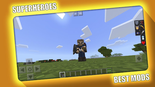 Superheroes Mod for Minecraft  screenshot #2