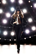  A model walks the runway for Celine at The Wiltern.