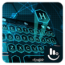 Blue Honeycomb 3D Keyboard Theme 6.7.12 APK 下载