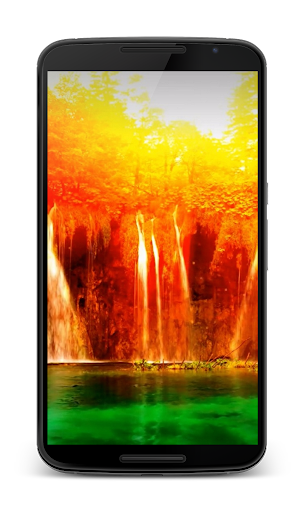 Magical Waterfall Video LWP