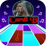 Cover Image of Tải xuống Cardi B Song for Piano Tiles Game 3.0 APK