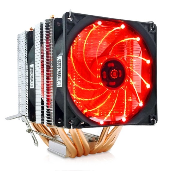 Quạt Tản Nhiệt Cpu Coolerman 6 Ống Đồng - Hàng Nhập Khẩu.