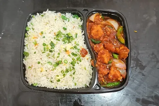 Chilli Chicken + Chicken Fried Rice