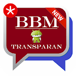 Cover Image of Download BBM Transparan 3.5 APK