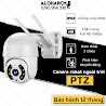 Camera Ngoài Trời Smart Ptz Chống Nước Ip66, Camera Hình Cầu Xoay 360 Độ Full Hd 1080P Siêu Nét, Hồng Ngoại Ban Đêm