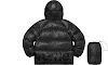 hooded down jacket fw20