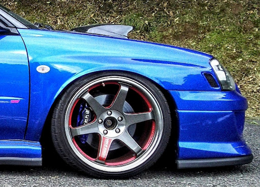 インプレッサ WRX STIのGDB・フロントフェンダーで魅せろ！・低