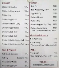 Mandya Gowdru Donne Biryani menu 2