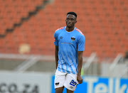  Kevin Moyo formerly of Chippa United during the Absa Premiership match between Polokwane City and Chippa United at New Peter Mokaba Stadium on January 04, 2020 in Polokwane, South Africa. 