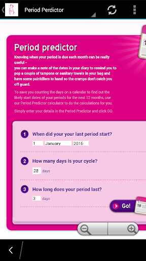 My Period  Ovulation Calendar