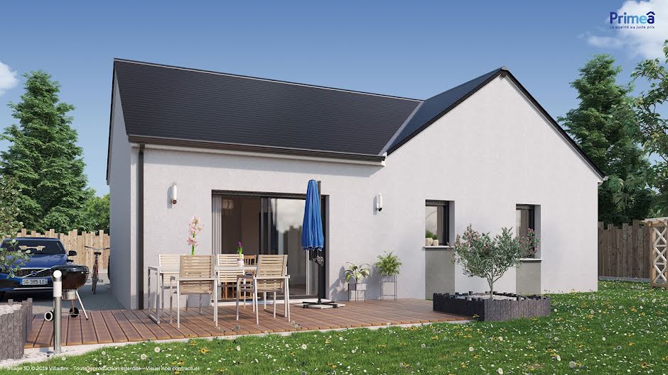 Vente maison neuve 4 pièces 76 m² à Artannes-sur-Indre (37260), 208 125 €