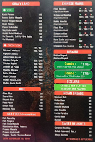 Sigdee menu 4