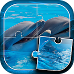 Cover Image of ダウンロード Dolphins Jigsaw Puzzle 5.2 APK