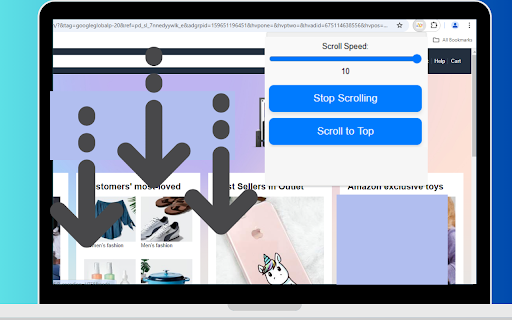 Scroll Reader slowly