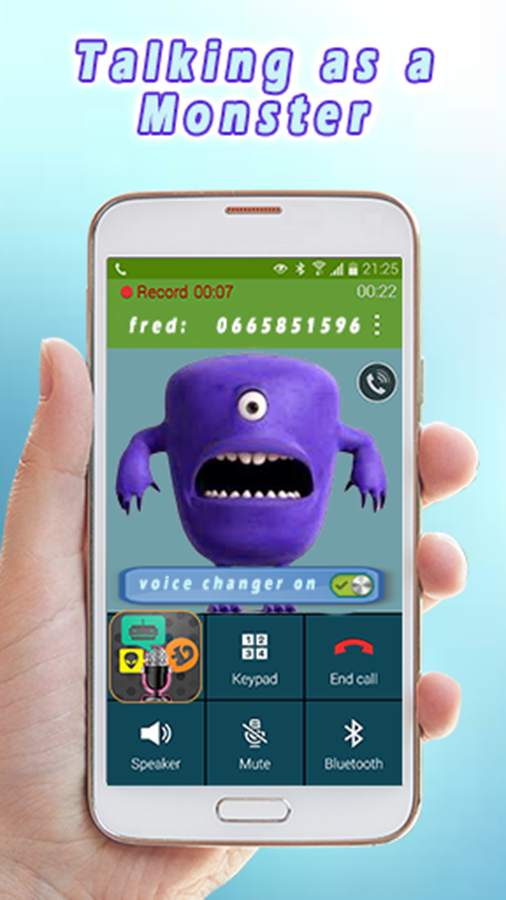 Voice Changer During Call Screen 3