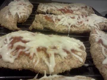 Crispy Baked Chicken Parmesan