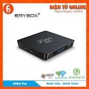 Android Tv Box X96Q Pro Ram 2Gb, Bộ Nhớ Trong 16Gb New