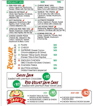 La Pino'z Pizza menu 2