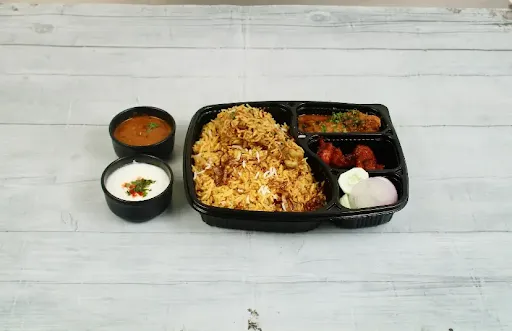 Hyderabadi Chicken Dum Biryani Combo