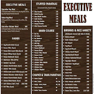 Mary's Executive Meals menu 1