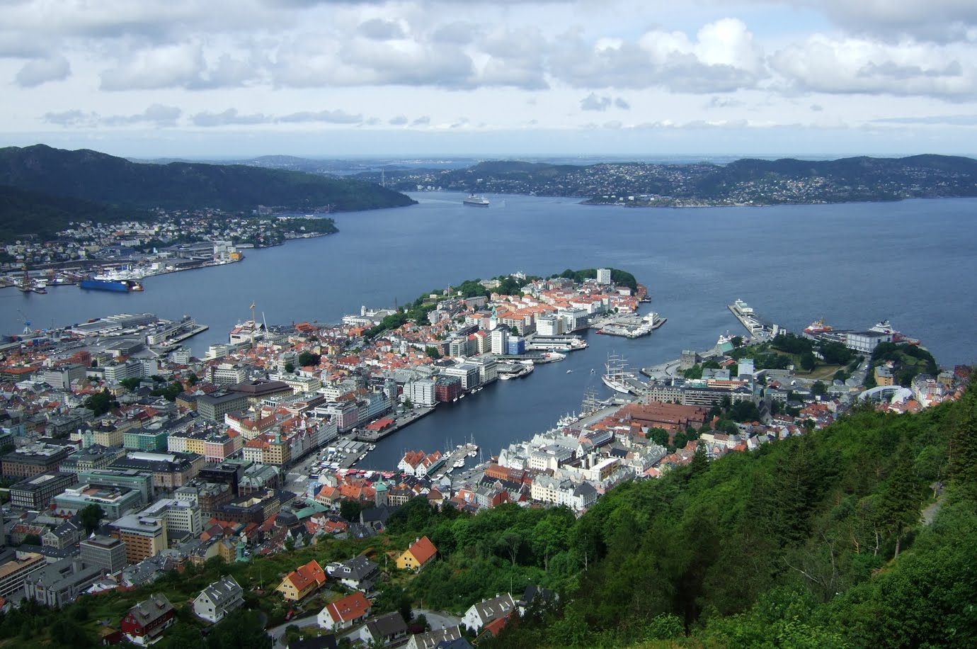 Bergen, Norvégia