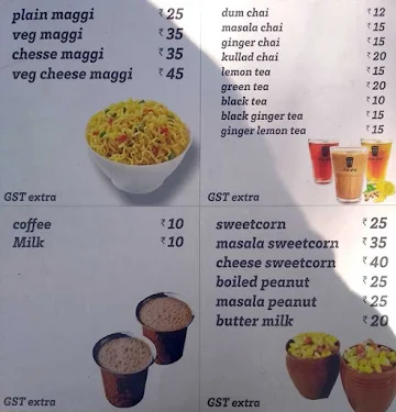 Squeez Juice Bars menu 