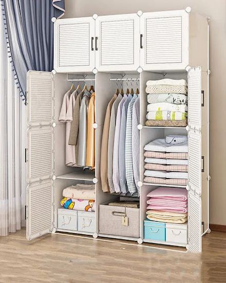 Baby Closet Storage Wardrobe Cupboard Organizer Clothing ... - 0