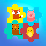 Cover Image of Descargar Kids Animals Jigsaw Puzzles 1.2 APK