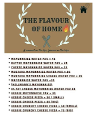 The Flavour Of Home menu 1