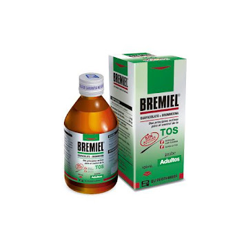 Bremiel Adultos Guayacolato + Bromhexina 8 mg Farmacol Jarabe Frasco x 120 ml  
