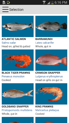 Aus Seafood Quality Index