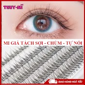 Lông Mi Giả Tự Nối Chùm Chữ V Độ Dài 8 - 12Mm No.2 Mềm, Nhẹ