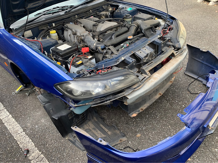 シルビアのs15シルビア・配線上げ・シルビアに関するカスタム事例の投稿画像2枚目