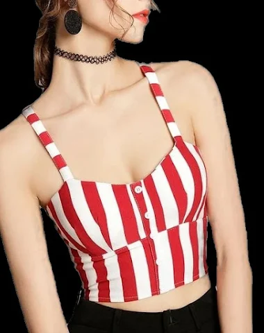 Camisete de cintura alta umbilical - 3