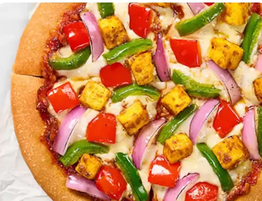 Chilli Paneer Sizzle Pizza [7 Inches]