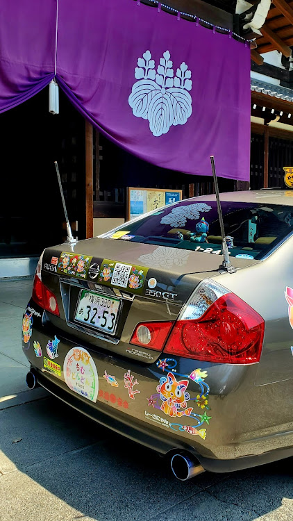 フーガのどんらくタクシー・どんらくフーガ・個人タクシー・痛車・痛車イベントに関するカスタム事例の投稿画像5枚目