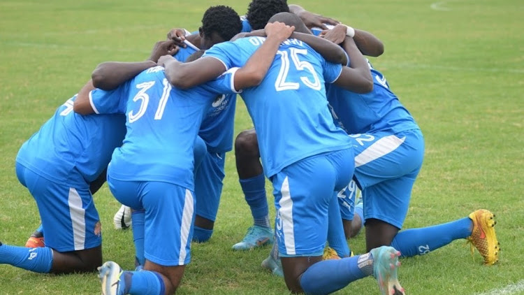 City Stars players during their game against Talanta