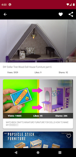 How to make doll furniture - DIY