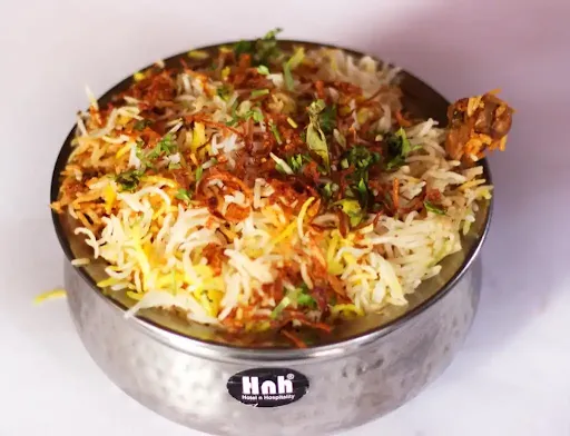 Hyderabadi Chicken Dum Biryani