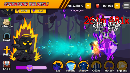 Code Triche GrowDevil (Idle, Clicker game) APK MOD screenshots 3