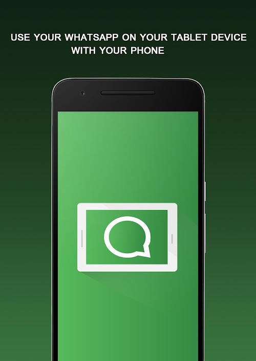 Android application Tablet Use for Whatsapp screenshort