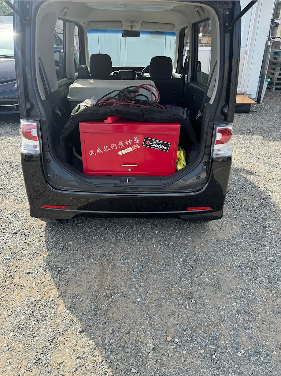 タントカスタムの移動工具箱・足車に関するカスタム事例の投稿画像2枚目
