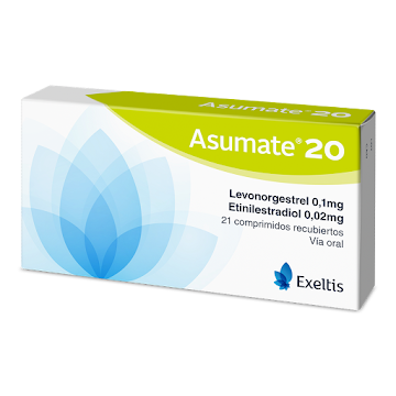 Asumate 20 Caja x 21 Comprimidos  