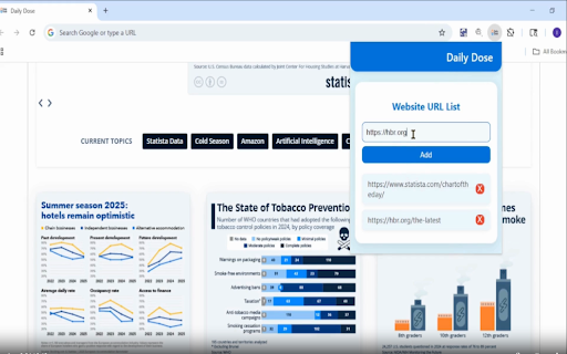 Daily Dose – All Your Favorite Sites in One Place